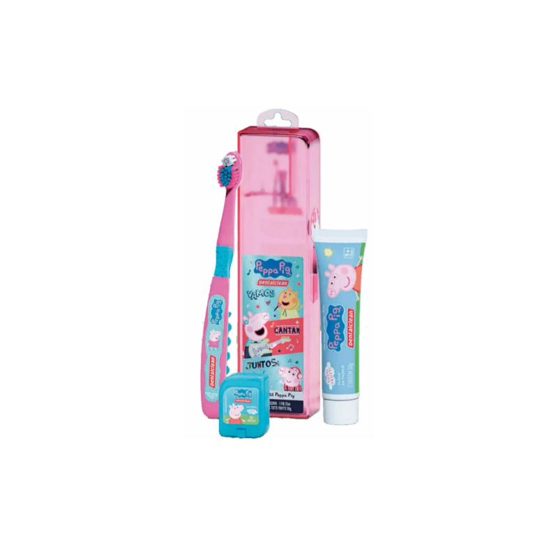 KIT INFANTIL DENTALCLEAR PEPPA PIG 3UND