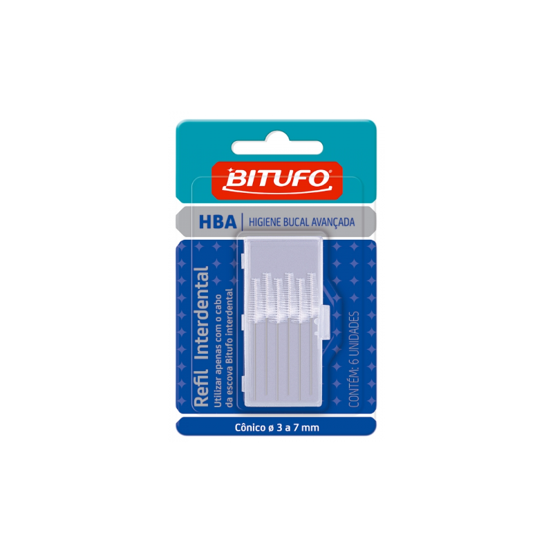 REFIL ESCOVA BITUFO CÔNICO 6UND