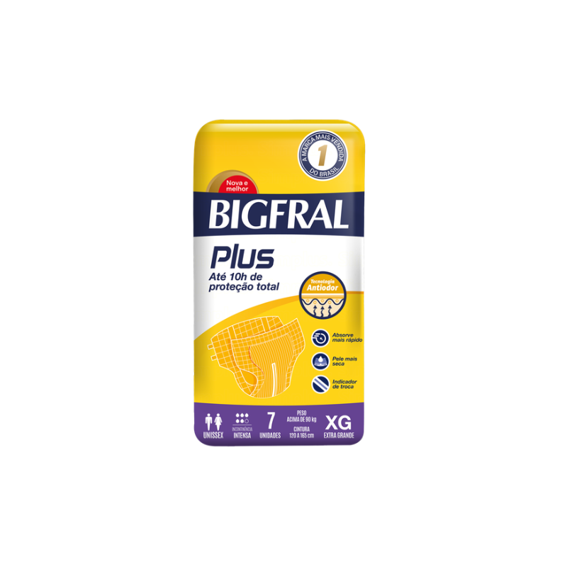 FRALDA BIGFRAL PLUS XG