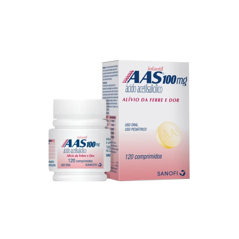 AAS 100MG COM 120 COMPRIMIDOS