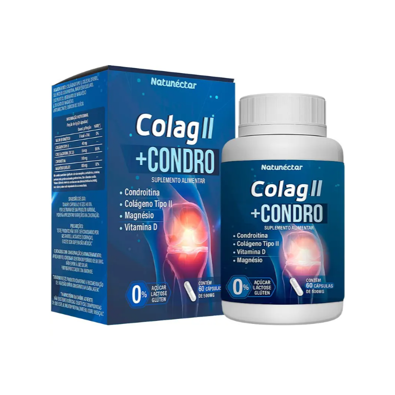 COLAG II + CONDRO COM 60 CAPSULAS NATUNECTAR