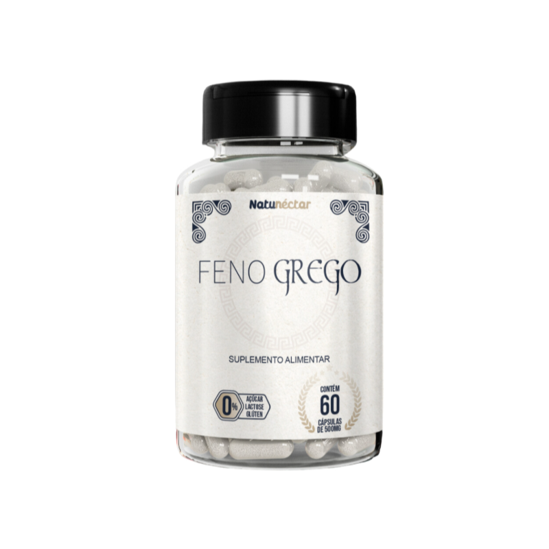 FENO GREGO COM 60 CAPSULAS  NATUNECTAR