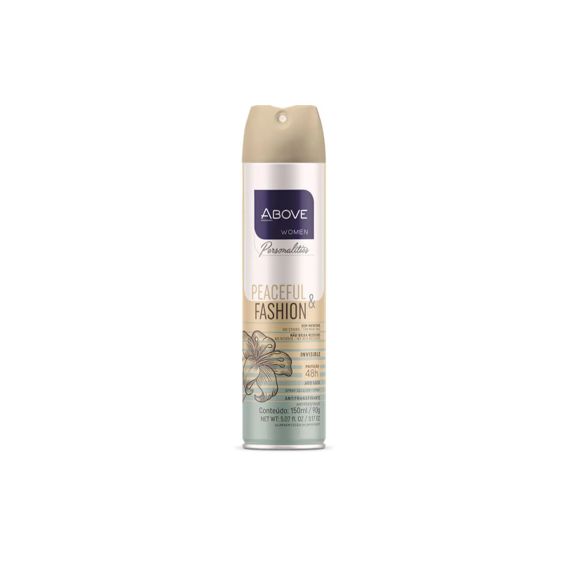 DESODORANTE AEROSOL ABOVE WOMEN PERSOL PEF 150ML