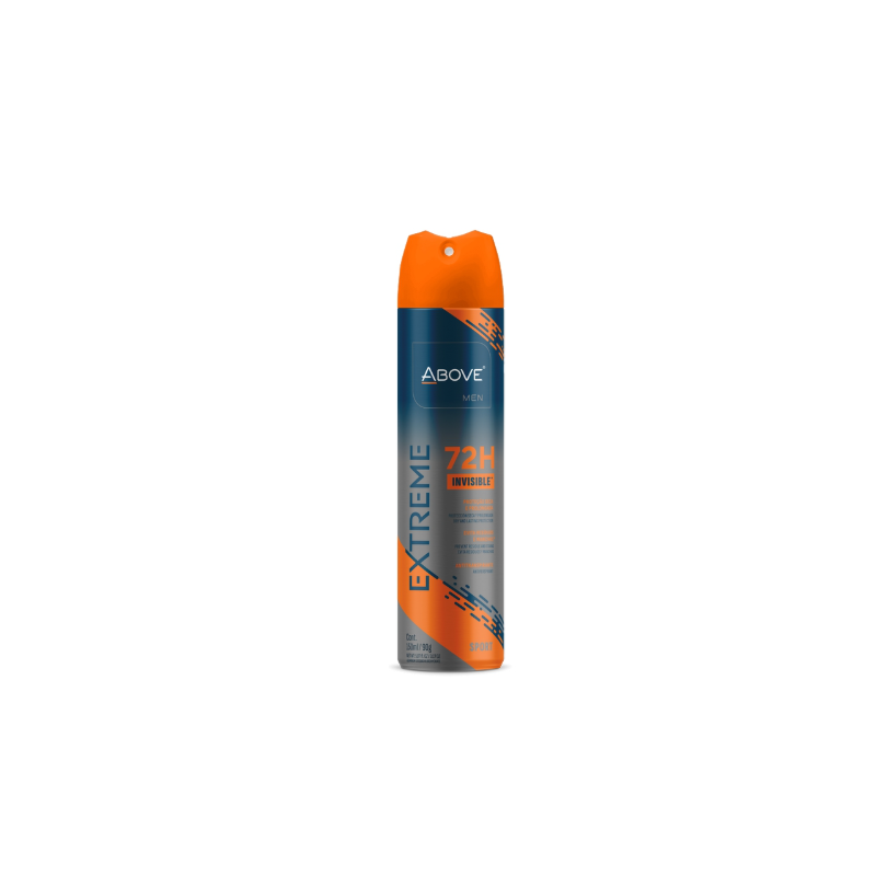 DESODORANTE AEROSOL ABOVE MEN EXTREME SPORT COM 150ML