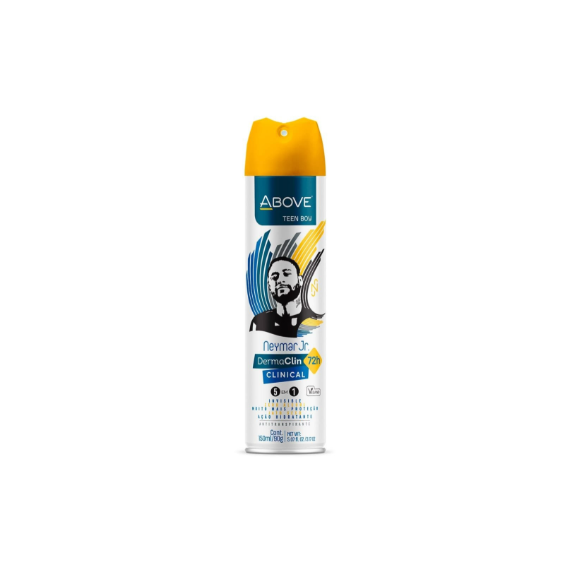 DESODORANTE AEROSOL ABOVE NEYMAR JR TEEN BOY 150ML 