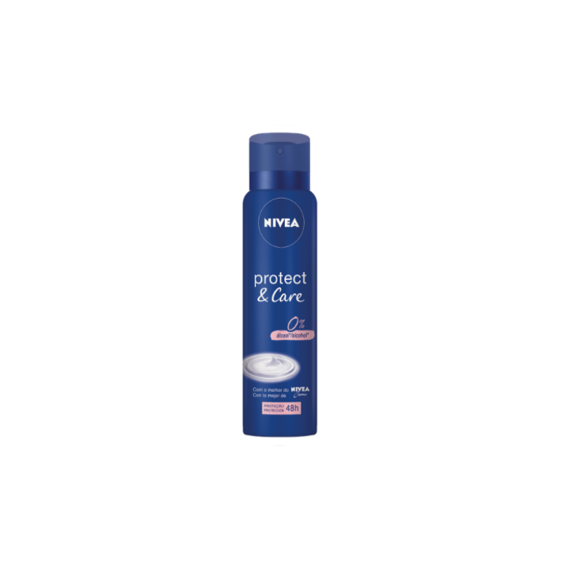 DESODORANTE AEROSOL NIVEA PROTECT & CARE 48H 150ML