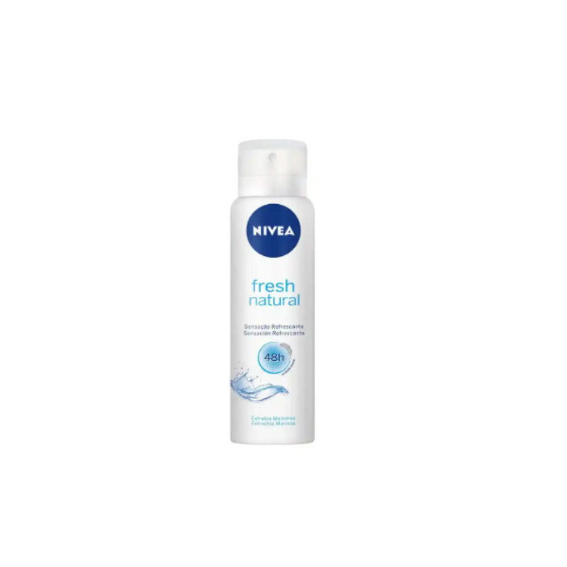 DESODORANTE AEROSOL NIVEA REFRESCANCIA FRESH NATURAL 90ML