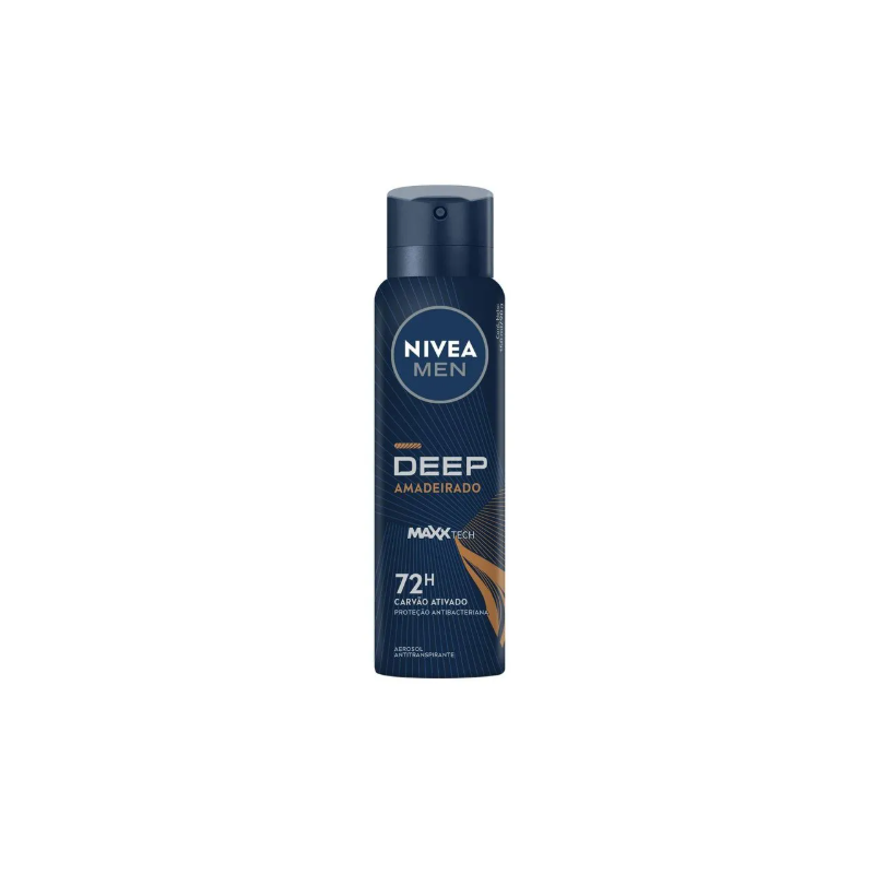 DESODORANTE AEROSOL NIVEA DEEP AMADEI COM 150ML