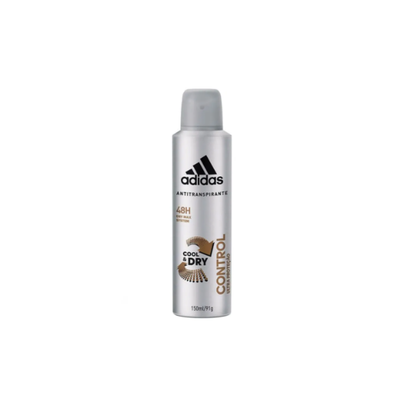 DESODORANTE AEROSOL ADIDAS MASCULINO CONTROL COOL&DRY 150ML