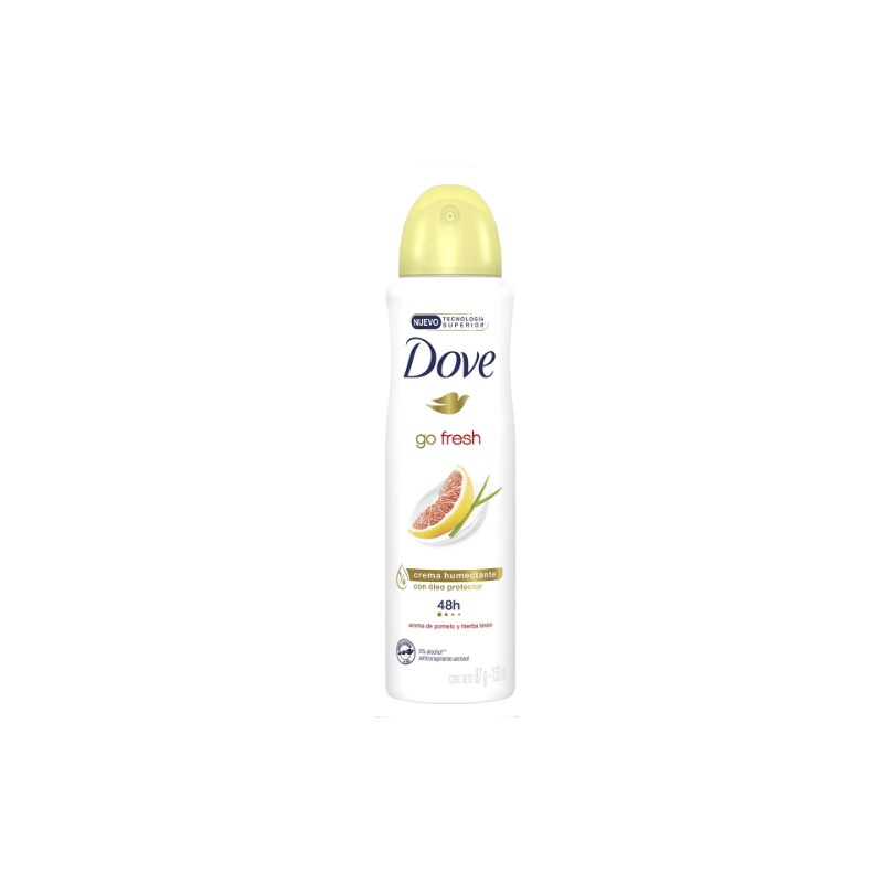DESODORANTE AEROSOL DOVE GO FRESH LIMON 150ML