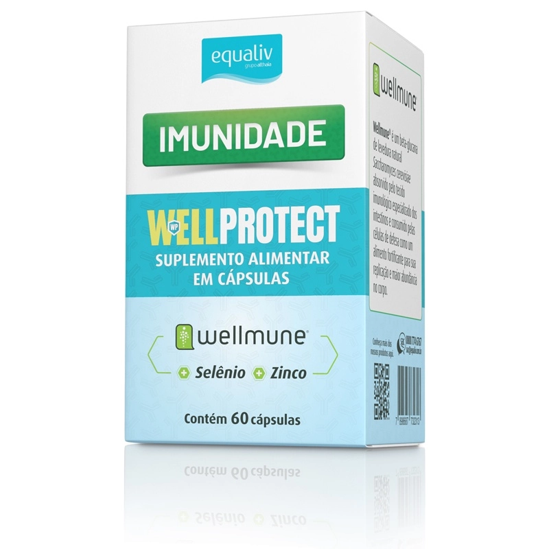 EQUALIV IMUNIDADE WELL PROTECT  COM 60 CAPSULAS
