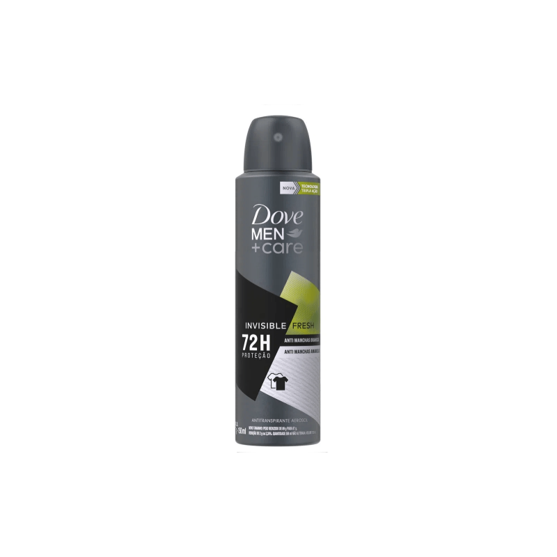 DESODORANTE AEROSOL DOVE INVISIBLE FRESH MEN 150ML