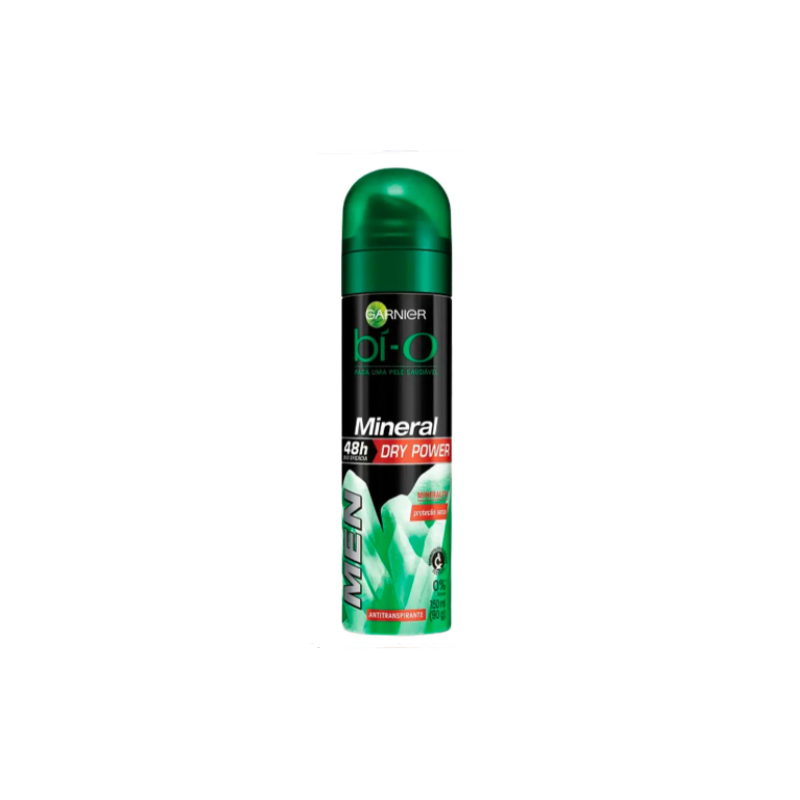 DESODORANTE AEROSOL GANIER BÍ-O MINERAL DRY POWER 150ML