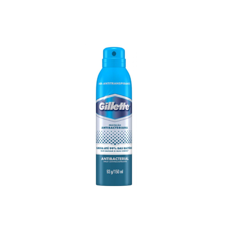 DESODORANTE AEROSOL GILLETTE ANTIBACTERIAL 150ML
