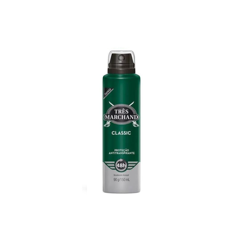 DESODORANTE AEROSOL TRES MARCHAND CLASSIC  150ML