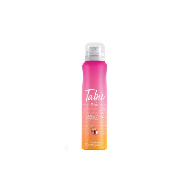 DESODORANTE AEROSSOL TABU LINDA 150ML
