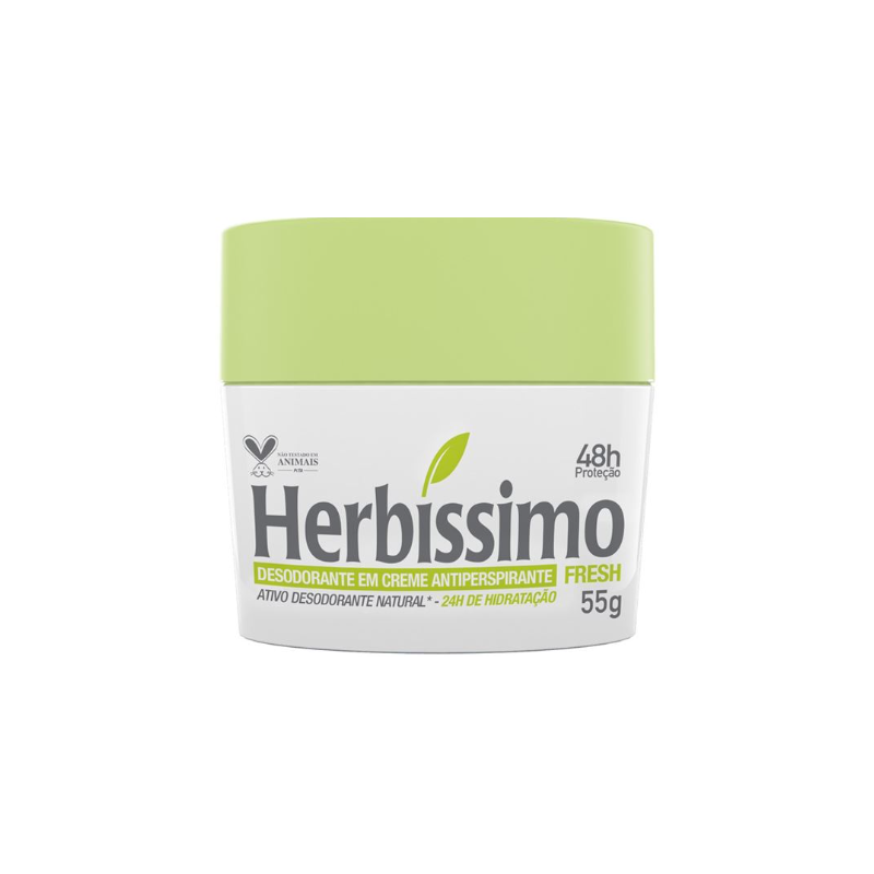 DESODORANTE HERBÍSSIMO CREME FRESH 55G