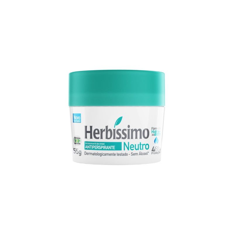 DESODORANTE HERBÍSSIMO CREME NEUTRO 55G