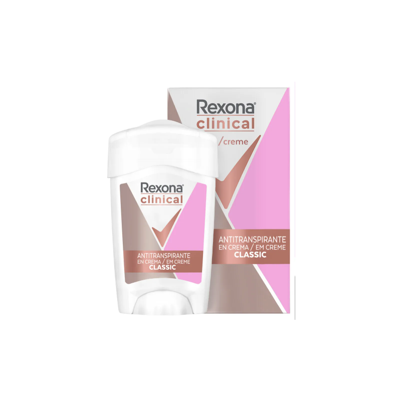 DESODORANTE CREME REXONA WOMAN CLINICAL CLASSIC 48G