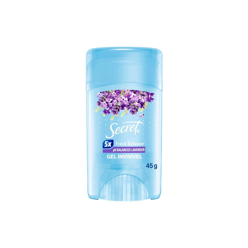 DESODORANTE GEL SECRET LAVANDA 45G