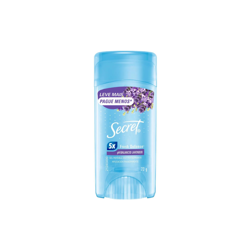 DESODORANTE GEL SECRET LAVANDA 73G