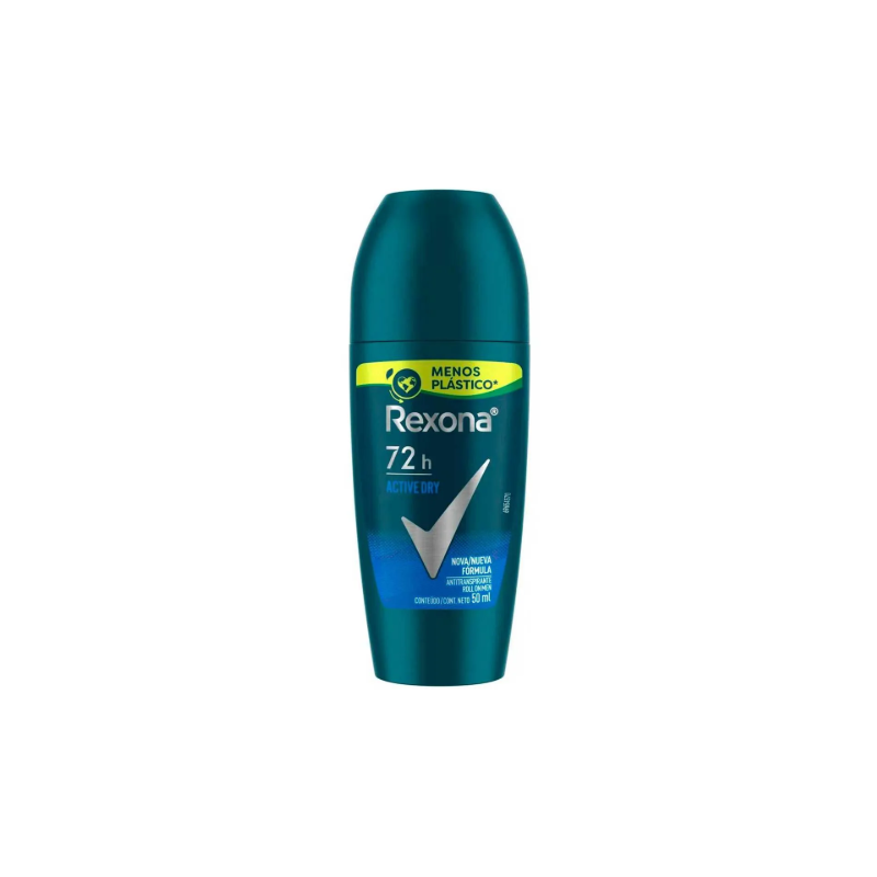 DESODORANTE ROLL-ON REXONA MEN ACTIVE DRY 50ML