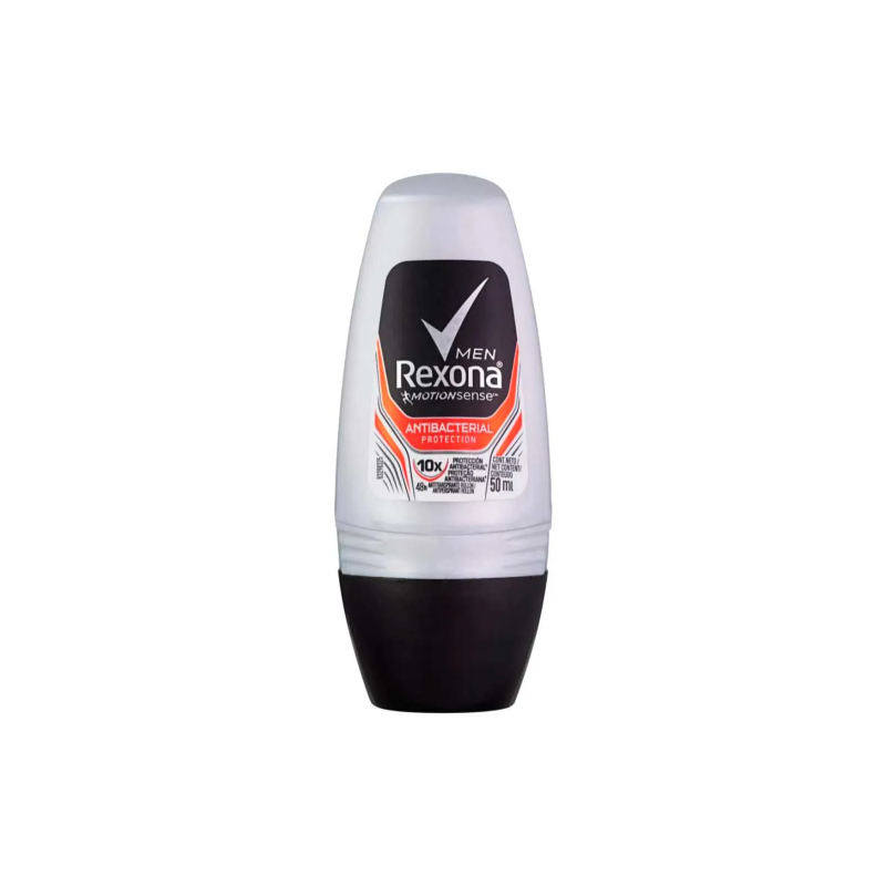 DESODORANTE ROLL-ON REXONA MEN ANTIBACTERIAL DEFENSE 50ML