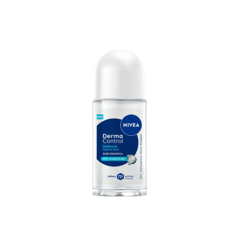 DESODORANTE ROLL-ON NIVEA DERMA CONTROL DEFENDE 50ML