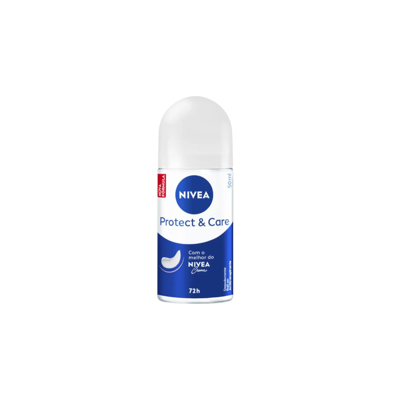 DESODORANTE ROLL-ON NIVEA PROTECT & CARE 50ML