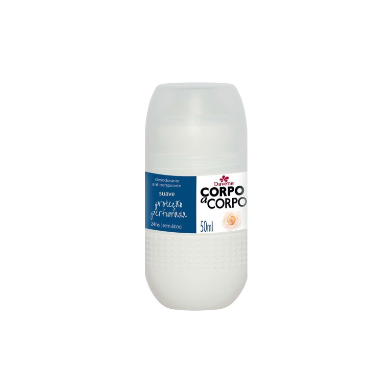 DESODORANTE ROLL-ON CORPO A CORPO SUAVE COM 50ML