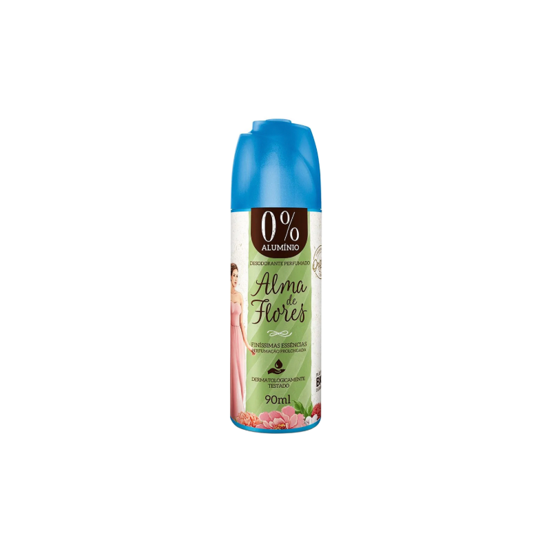 DESODORANTE SPRAY ALMA DE FLORES CLASSICO 90ML