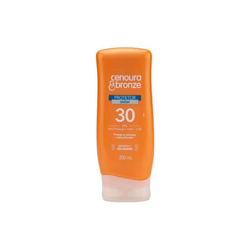 CENOURA E BRONZE PROTETOR FPS 30 200ML