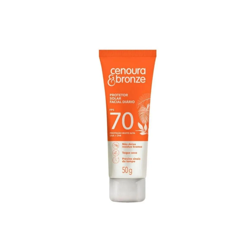 CENOURA E BRONZE PROTETOR SOLAR FPS 70 50ML