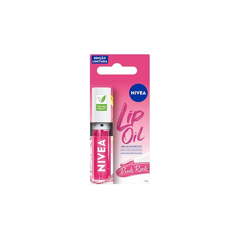 LIP OIL NIVEA PINK ROCK COM 5,5ML