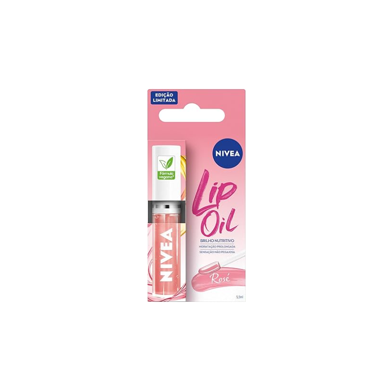 LIP OIL NIVEA ROSE  COM 5,5ML