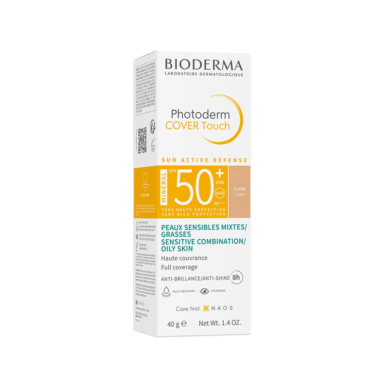 PROT SOLAR BIODERMA PHOTODERM COVER TOUCH FPS 50+CLARO 40G