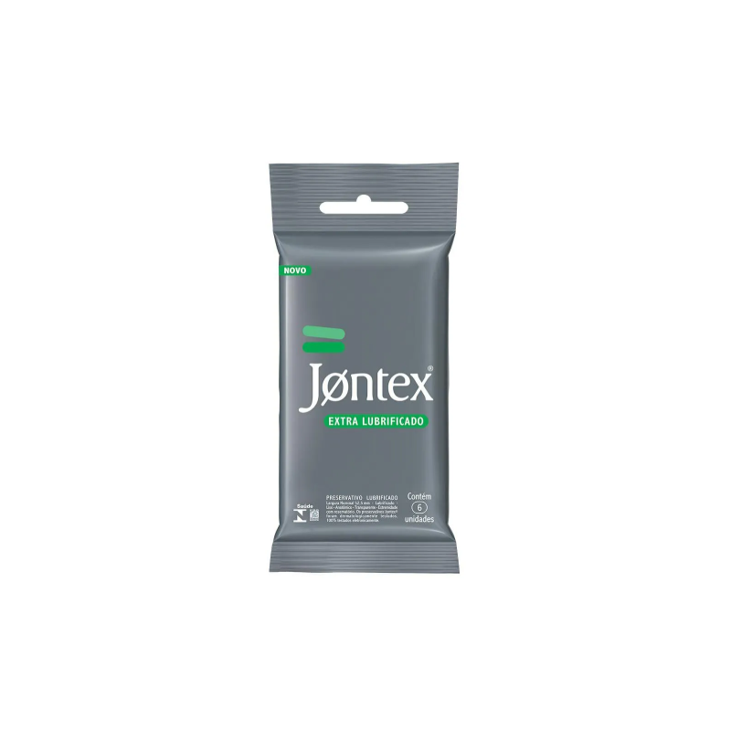 PRESERVATIVO JONTEX CONFORT PLUS COM 6 UNIDADES