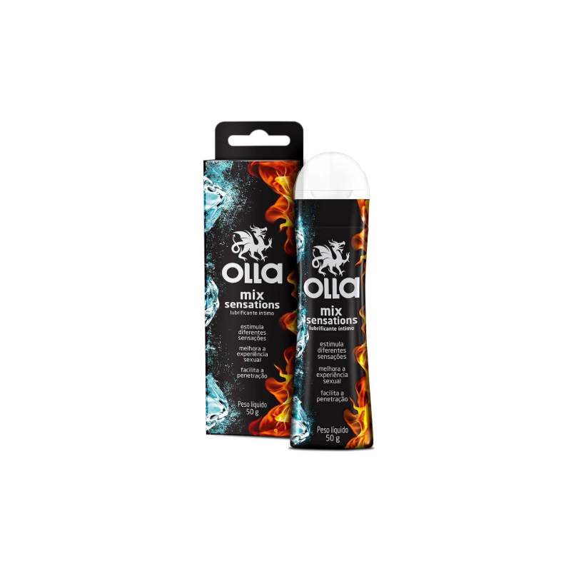 GEL LUBRIFICANTE INTIMO OLLA ICE BG COM 50 GRAMAS
