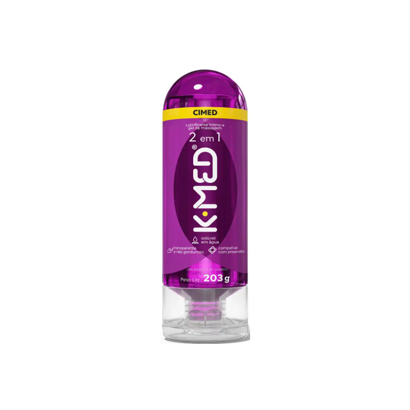K-MED 2 EM 1 GEL FRASCO COM 203 GRAMAS