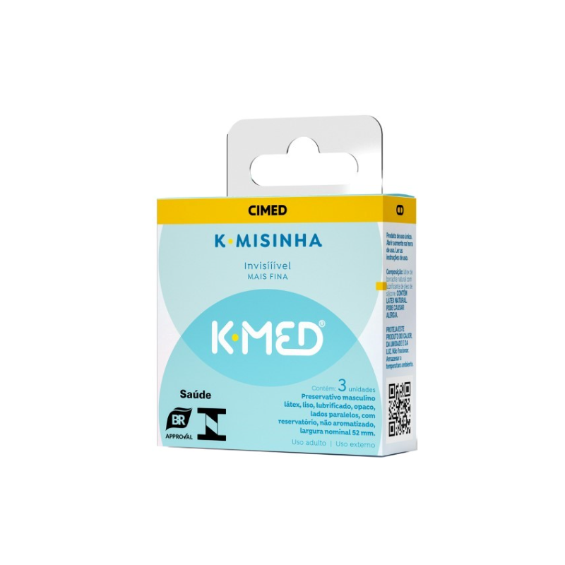 PRESERVATIVO K-MISINHA COM 3 INVISIVEL