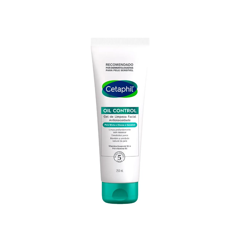 GEL DE LIMPEZA FACIAL ANTIOLEOSIDADE CETHAPHIL 250ML