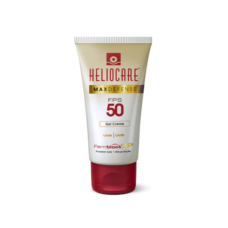 PROT SOLAR HELIOCARE MAX DEFENSE GEL CREME FPS50 COM 50G