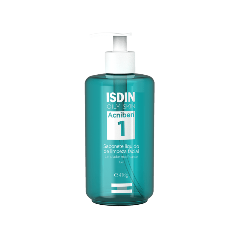 SABONETE LIQUIDO FACIAL OILY SKIN ACNIBEN 1 COM 416G