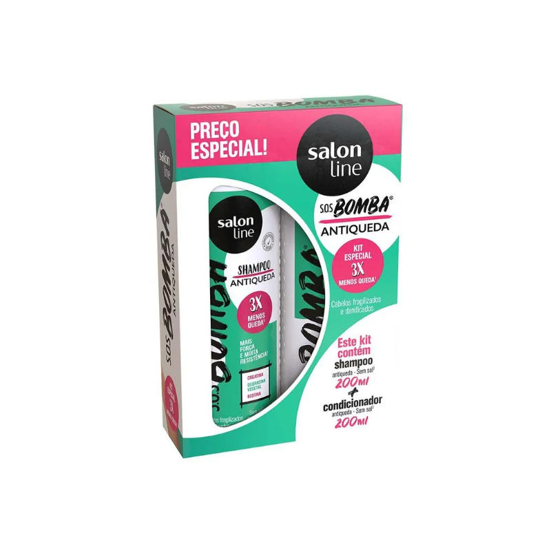 KIT SALON LINE BOMBA ANTIQUEDA SH+CO