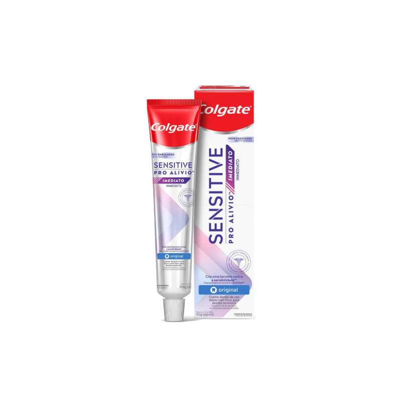 CREME DENTAL COLGATE SENSITIVE PRO-ALÍVIO IMEDIATO 90G