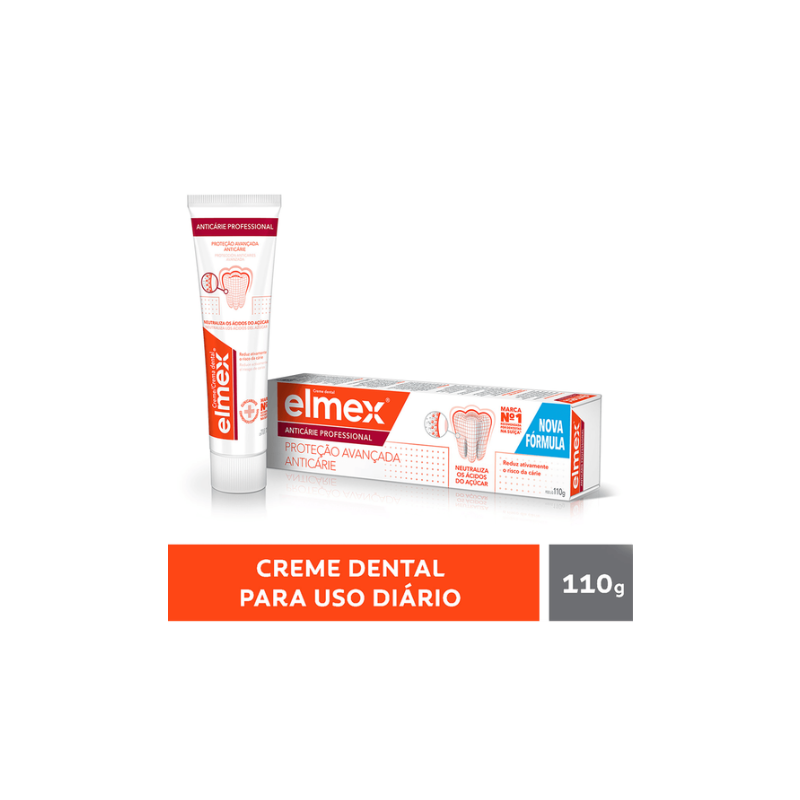 CREME DENTAL ELMEX ANTICARIE  110 GRAMAS