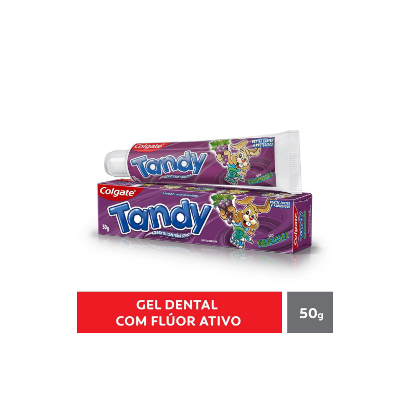 CREME DENTAL INFANTIL TANDY UVA 50G 