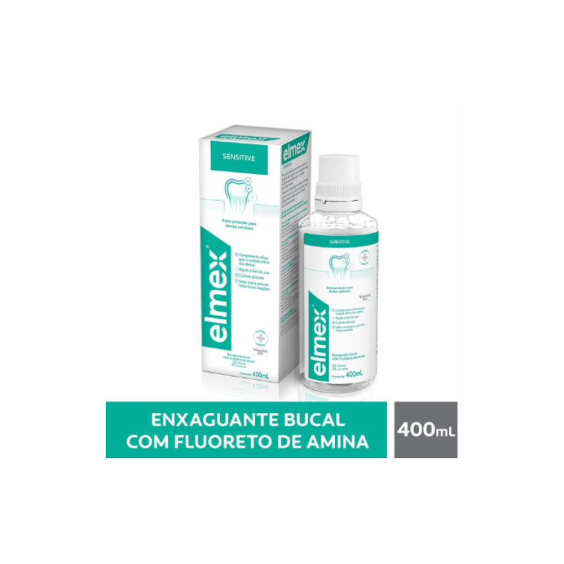 ENXAGUANTE BUCAL ELMEX SENSITIVE 400ML
