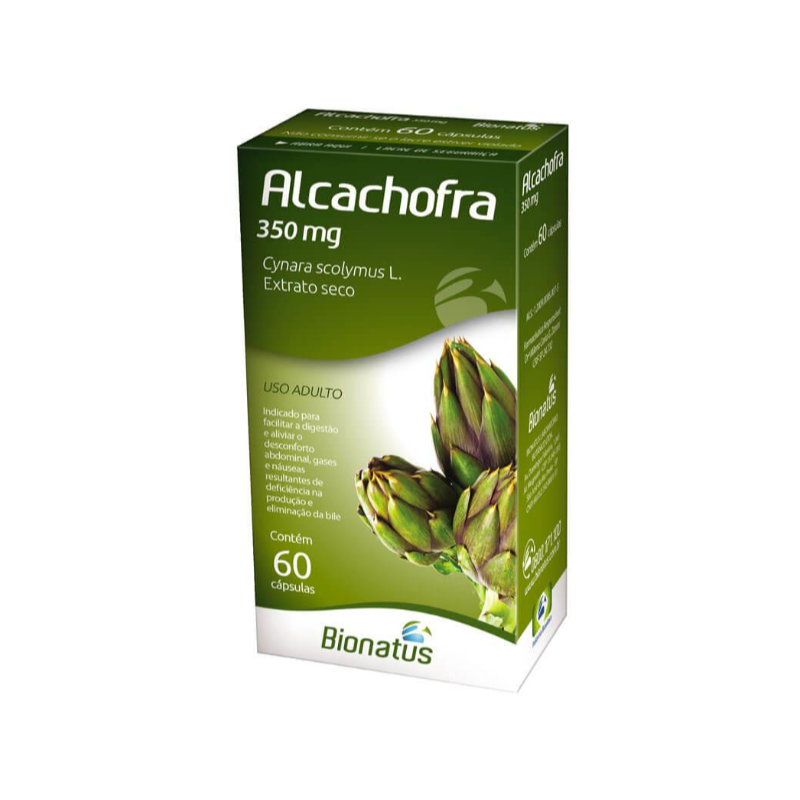 ALCACHOFRA COM 60 CAPSULAS BIONATUS