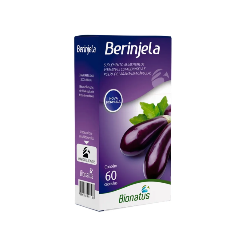 BERINJELA COM 50 CAPSULAS BIONATUS